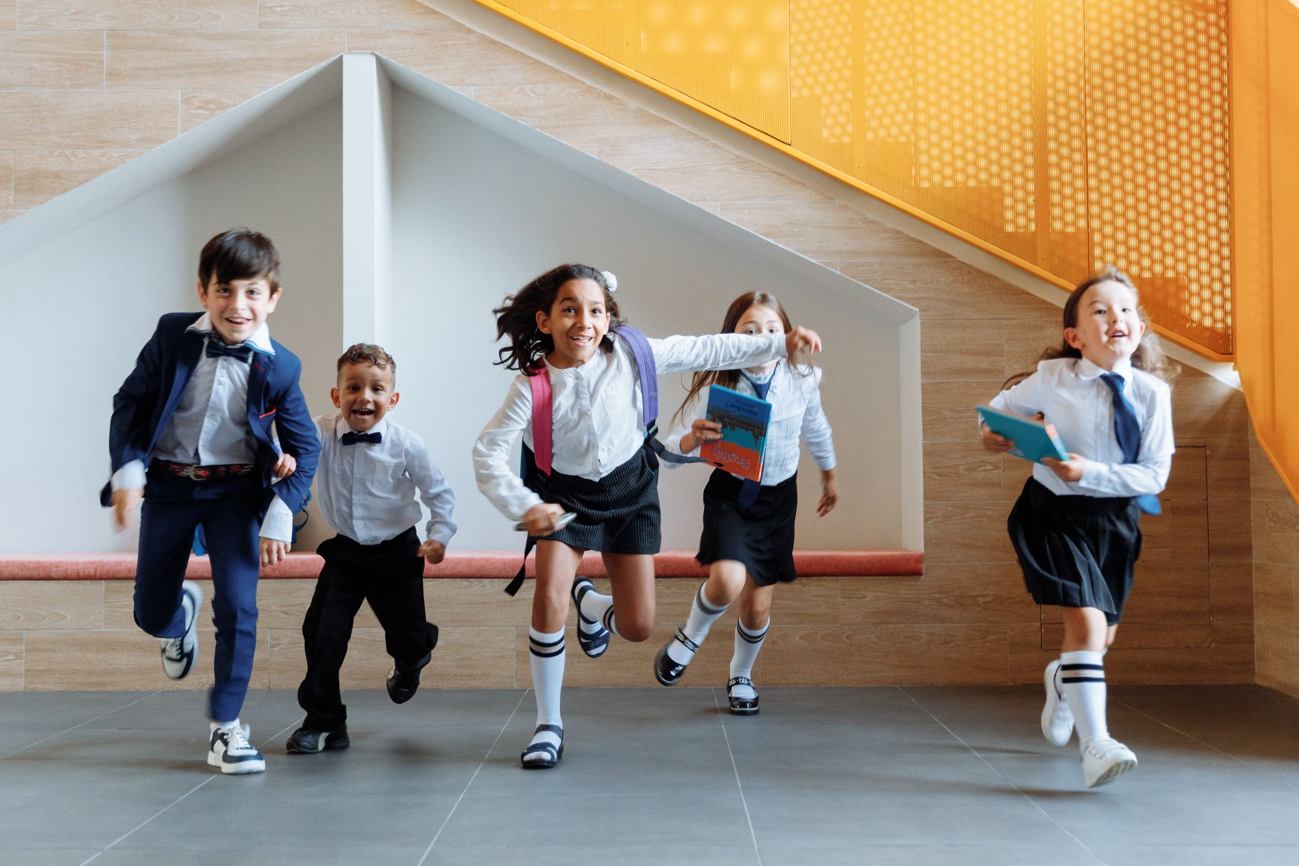 Des enfants au Kannercampus Belval